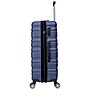 TUCCI GIROVITA  3-Piece Hardside Luggage Set with Spinner Wheels, Blue Geometric (T0806-03PC-BLU) ~#|#~6ADF9947-EC42-4012-83C11223C3EE6928_sc7