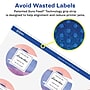 Avery Laser/Inkjet Round Multipurpose Labels, 3" Dia., Glossy Clear, 150 Labels/Pack (94513)~#|#~6AE11A4B-567A-4893-BBE98C979A15DC94_sc7