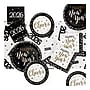 Say Hooray! New Year's Shimmer Tableware Kit, Multicolored, 49/Pack (DTC9037E2A)~#|#~6AE34039-C884-47E0-A85E5D083FD8FDF9_sc7