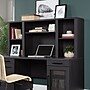 Sauder Tiffin Line 60"W Desktop Hutch, Raven Oak (433267)~#|#~6AE9028C-6020-44CA-AA61426DC9574419_sc7