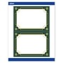 Avery Gold-Green Border General Use Blank Cards, White, 20/Pack (S00-FDG)~#|#~6AEA2C4C-B6F1-4366-96AC66421243BD87_sc7