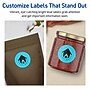 Avery Printable Circle Multipurpose Labels, 1.5" Dia., Bright Blue, 400/Pack (94506)~#|#~6AEC6076-42EC-4ECA-AB853D1EACB7B370_sc7
