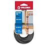 Velcro Brand ONE-WRAP Cable Ties, 1/2" x 15", Reusable Hook & Loop Fastener, Gray, 30/Pack (94257)~#|#~6AED2FF3-F892-43EB-BBFC71AD58102FF7_sc7