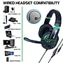 ENHANCE GX-H5 Noise Cancelling Stereo Gaming Headset, 3.5mm, Green (ENGXH50100GNWS)~#|#~6AEDCB15-59B0-4C1F-A129F87167732852_sc7