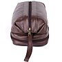 DOPP 11" Toiletry Bag, Water Resistant, Brown (06770.BR)~#|#~6AEF1990-53A0-4354-92DB3D113C3D1904_sc7