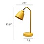 Simple Designs Sleek Essentials LED Desk Lamp, 16", Yellow (LD1077-YLW)~#|#~6AF05FD6-1B62-44DD-A1C7801E288BCDCB_sc7