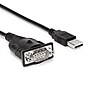 Rocstor 6' USB A to DB9 Serial Data Cable, Male to Male, Black (Y10C898-B1)~#|#~6AF63F17-0CE6-451E-AC4DADE652C14839_sc7