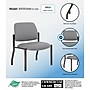Boss Office Products Vinyl Guest Chair, Armless, Gray (B9595AM-GY-400)~#|#~6AFA7C8B-6CA6-4AEF-AFC097198E5CB496_sc7
