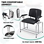 Viva Comfort Extra Wide Adjustable Bariatric Phlebotomy Blood Drawing Chair, 500 lbs. Capacity, Black (ADI997-01-BLK-HD-MK)~#|#~6AFAA5CA-A2A8-48F1-B180AA457D703DD0_sc7