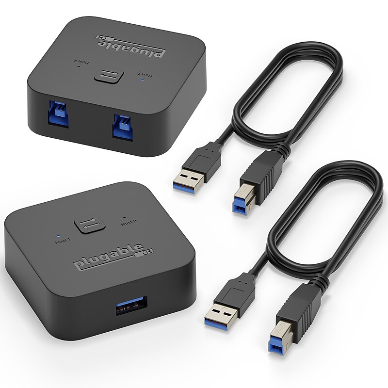 Plugable USB3-SWITCH2 USB 3.0 Sharing Switch image 1