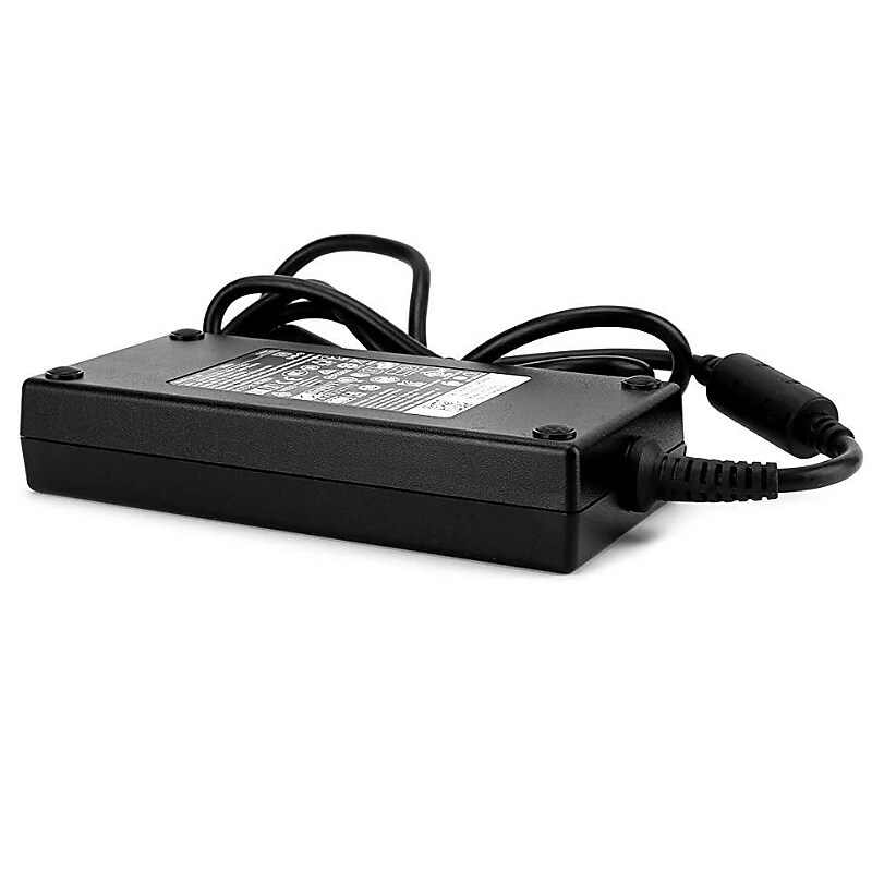 Dell 180W Slim, AC Adapter for Dell Inspiron Laptop, Black (WWVKH) image 1