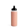 DENY Designs Gingham Rose by Colour Poems Stainless Steel Double Wall Insulated Water Bottle, 18 oz. (75999-WBTL05)~#|#~6B029110-ABFD-475E-AAC78278584F0238_sc7