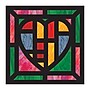 Roylco Stained Glass Heart Cardstock Frames, 24/Pack (R-52067)~#|#~6B0FA439-2D44-4AED-9B853E346F5DAD1E_sc7