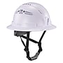 Ergodyne Skullerz 8964 PC-ABS Type II, Class C, 6-point Ratchet Suspension Full Brim Safety Helmet, White (60560)~#|#~6B1055B1-098F-43FA-90FD67E95156A963_sc7