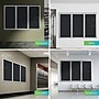 Ghent 4' H x 8' W Enclosed Recycled Rubber Bulletin Board with Satin Frame, 3 Door, Confetti (PA34896TR-CF)~#|#~6B12C89B-CAEF-48C8-AA8C2239B02EB04C_sc7