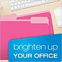 Pendaflex Recycled File Folder, 1/3-Cut Tab, Letter Size, Pink, 100/Box (42101/3PIN)~#|#~6B163A5E-61B1-4357-9C6545F18B86FE5A_sc7