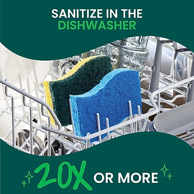 Scotch-Brite Non-Scratch Sponge with Scrubber - Thumbnail 4