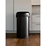 simplehuman Commercial Bullet Steel Trash Can with Open Lid, 30 Gallon, Matte Black (CW1493)~#|#~6B18AA29-2EC6-4442-A6B57EF391EE0821_sc7
