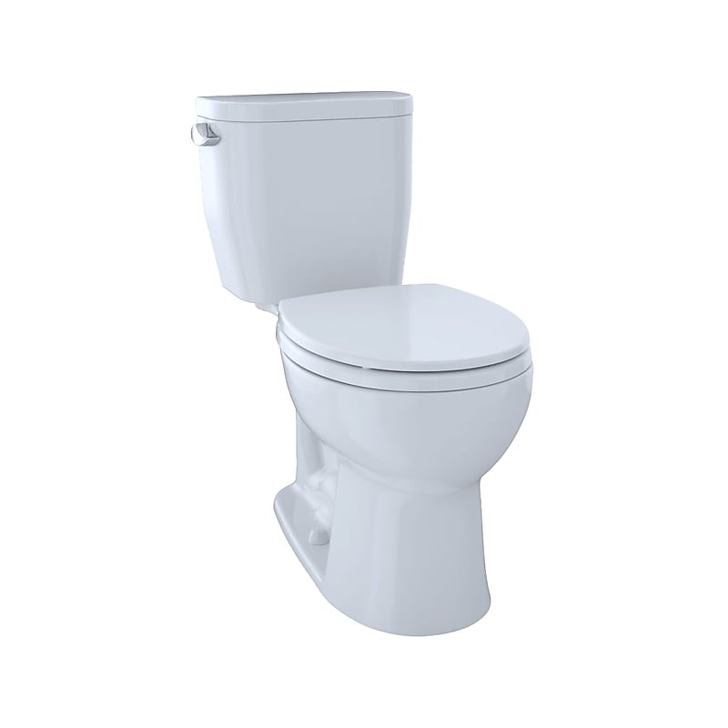 Toto Entrada 1.28 gal. E-Max Close-Coupled Toilet, Cotton (CST243EF#01) image 1
