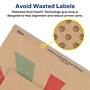 Avery Laser/Inkjet Square Multipurpose Labels, 8" x 8", Kraft Brown, 50 Labels/Box ( 94108)~#|#~6B1B607F-6AF7-42BA-B41DD7A2FD6A7F5D_sc7