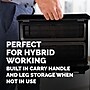 Fellowes Breyta Collection Adjustable Monitor Stand, Black (100098502)~#|#~6B1CB3C8-5307-49F0-A29B7B4C22716668_sc7