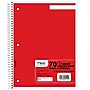 Mead 1-Subject Notebooks, 8" x 10.5", College Ruled, 70 Sheets, Assorted Colors (MEA05512)~#|#~6B2217B2-B682-4C06-B381DE245A95A494_sc7
