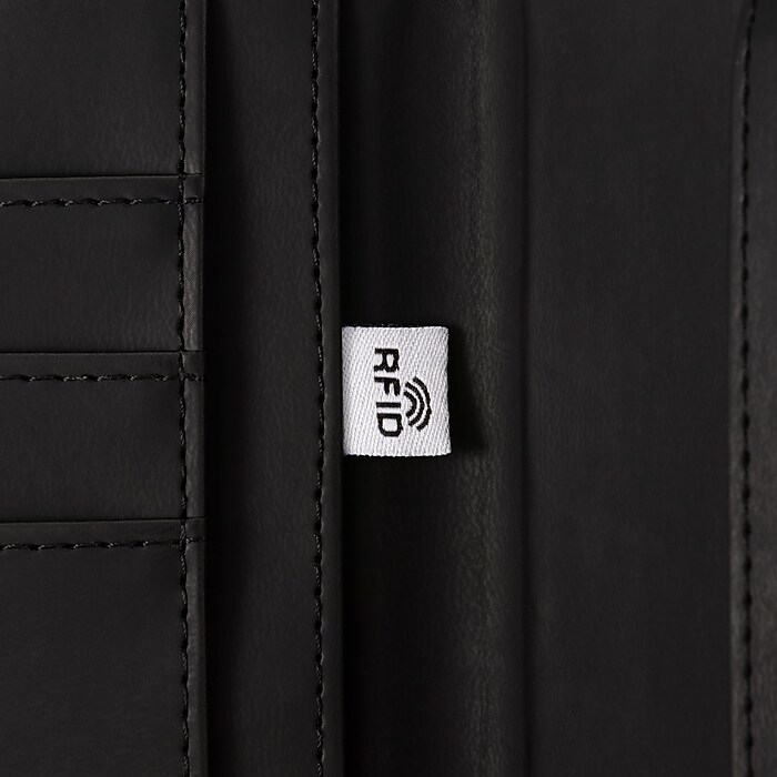 Bugatti Bondstreet RFID Faux Leather Passport Holder, Black