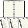 2027 AT-A-GLANCE Recycled 5" x 8" Weekly & Monthly Appointment Book Planner, Faux Leather Cover, Black (70-100G-05-27)~#|#~6B29E9B3-4182-41FC-B4744800AB51ABE6_sc7