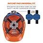 Chill-Its 6613 Hard Hat Cooling Ratchet Pad, Microfiber, Blue, 3/Pack (12449)~#|#~6B2A86CA-6148-46A4-9DFC781B99985BF1_sc7