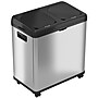 iTouchless Stainless Steel Sensor Recycle Bin & Kitchen Trash Can with Black Lid, 16 Gallon (IT16RB)~#|#~6B341782-3AE0-4647-923E4A92F25649A0_sc7