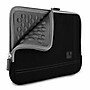 SumacLife 13" Microsuede Laptop Sleeve, Black/Gray (NbkLea679)~#|#~6B4252D3-5442-405E-9C7F868A910A502B_sc7