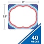 Carson Dellosa Education Adhesive We Stick Together School Name Tags, 3" x 2.5", 40 Tags/Pack (150091)~#|#~6B4E04F4-2ADB-47C8-8B10FFDFE2A430F9_sc7