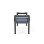 Lesro Weston 2-Seat Bench, Chambray Light Navy/Pewter (WS2001.WPW-01CHLN)~#|#~6B504279-7E88-48A6-BC91B0DE20F163FF_sc7