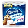 Charmin Ultra Soft Mega Toilet Paper, 2-ply, White, 224 Sheets/Roll, 12 Rolls/Case (88135/61789)~#|#~6B5055E0-EC26-481F-B4E37A3DB2956413_sc7