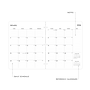 2026 Blue Sky Enterprise 11" x 8.5" Monthly Personal Organizer, Plastic Cover, Gray (154926)~#|#~6B54103E-C4A3-4E60-BE9BE89933F13B41_sc7