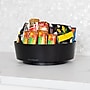 Mind Reader Plastic 4-Compartment Snack Carousel Organizer Snack Tray, Black (LAZSNACK-BLK)~#|#~6B55565B-E3B8-48D1-8E89518F2FDA68F3_sc7
