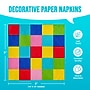 Say Hooray! Bright Vibes 5" Beverage Napkin, Multicolored, 64 Napkins/Pack (DTC382574BNAP)~#|#~6B5981C4-0A4F-4334-95CC12DA678C407F_sc7