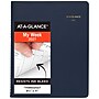 2027 AT-A-GLANCE 8.25" x 11" Weekly Appointment Book, Faux Leather Cover, Navy (70-950-20-27)~#|#~6B599E98-9F92-404E-913B115030B370A7_sc7