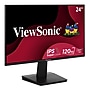 ViewSonic 24" 1080p 120Hz LED Monitor with HDMI, VGA, USB-C, Black, 4-Port USB Hub (VA2448-MHU)~#|#~6B5AE91D-C117-412F-A33600D6126F68F4_sc7