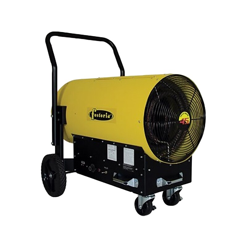 TPI Corporation Fostoria FES 45000-Watt 153585 BTU Portable Electric Heater, Yellow/Black (08722202) image 1