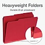 Pendaflex Recycled File Folder, 1-Tab, Assorted, Letter Size, Red, 25/Box (1007010)~#|#~6B6101AD-5FCB-446C-A43AECDE4DCC88D6_sc7
