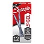 Sharpie S-Gel Retractable Gel Pen, Medium Point, Black Ink, Dozen (2126232)~#|#~6B6815ED-9033-40C1-BECA9CFAF9A085D1_sc7