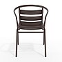 Flash Furniture Lila Restaurant Stack Chair, Bronze (TLH017CBZ)~#|#~6B695AF8-4CCF-4C1F-B4DF621CD05033A8_sc7