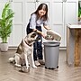 Iris 30 Quart Airtight Dog & Cat Food Container with Lid, Plastic, Elephant Gray (500313)~#|#~6B6A1102-9D04-4F95-BD0B3BC4331C3ACE_sc7