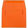JAM Paper A2 Booklet Envelope 4 3/8" x 5 3/4", Orange, 100/Pack (WDBH602d)~#|#~6B722D9C-9BB4-46A4-97D1376CC6AE6B21_sc7