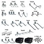 Triton Products DuraHook Kit, 24 Assorted Pegboard Hooks and 2 Bins (76901)~#|#~6B72C453-2FC5-49DC-BA3FFD66BDF24AFD_sc7