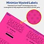 Avery Square Laser/Inkjet Multipurpose Labels, 2.75" x 2.75", Neon Magenta (480/Box)~#|#~6B76BAED-43E0-492F-A8CB7359DC4D0552_sc7