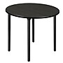 Regency Kee 42" Round Laminate Breakroom Table, Ash Grey/Black (TBF42RNDAGBK)~#|#~6B825556-994B-48F7-896B603B7BCAF9BF_sc7