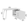 Bush Business Furniture Vista 60"W L Shaped Desk with Low Storage Cabinet, Black Walnut (VST006BW)~#|#~6B8599E0-769A-4148-B96DF12E3D731F47_sc7