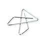 ACCO Ideal Large Butterfly Clips, 0.13" Capacity, Silver, 12 Clips/Pack (A7072610B)~#|#~6B874E65-6305-404C-8EF62FE889786DBB_sc7